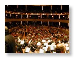 View of the Meyerson from the Choral Terrace